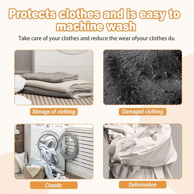 6PCS Laundry Bag For Washing Machines, Specialized For Washing Underwear And - Image 5
