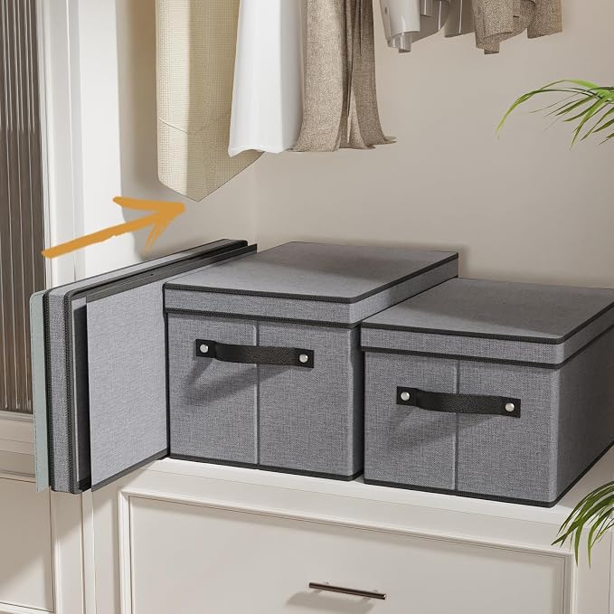 Clothing Storage Bins, Blanket Baskets - Image 6