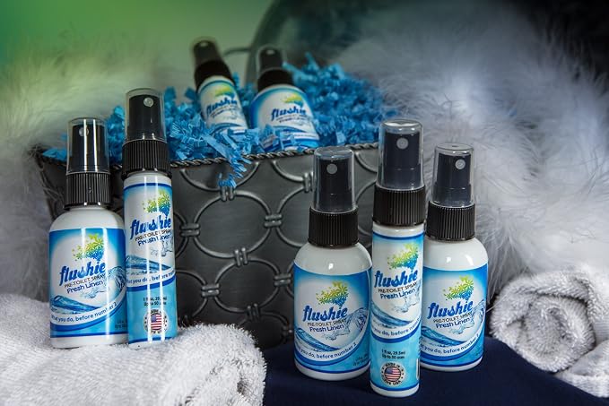 Flushie Pre-Toilet Sprays for Poop Travel Size Toiletries Bathroom Spray for - Image 5