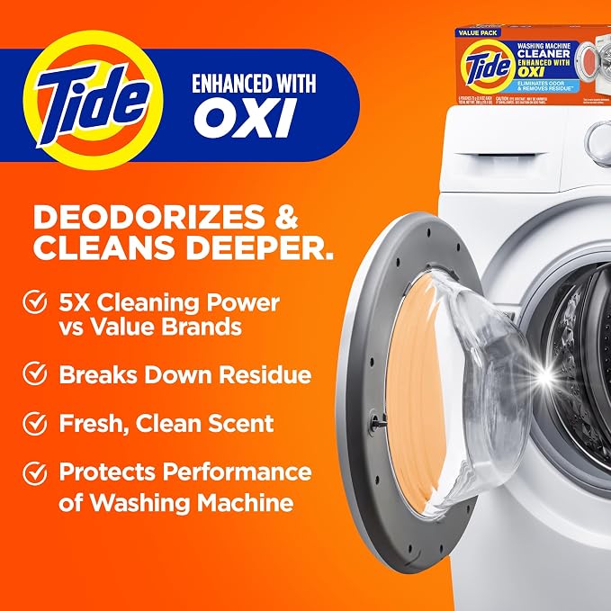 Tide Washing Machine Cleaner, Washer Machine Cleaner - Image 3