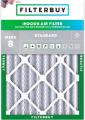 Filterbuy 25x29x4 Air Filter MERV 8 Dust Defense Replacement, Electrostatic by Filterbuy