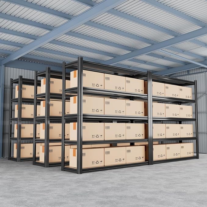 48.2" W Garage Shelving 3000LBS Storage Shelves Heavy Duty Garage Storage - Image 7