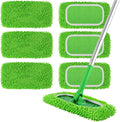 6Pcs Reusable Microfiber Mop Pads Compatible by ZEHRAI