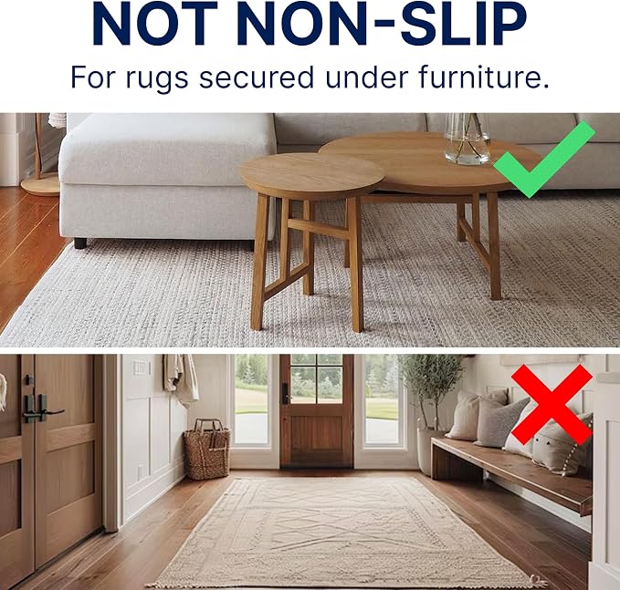 RUGPADUSA - Eco Plush - 12'x15' - 1/4" Thick - 100% Felt - Premium Cushioned - Image 2