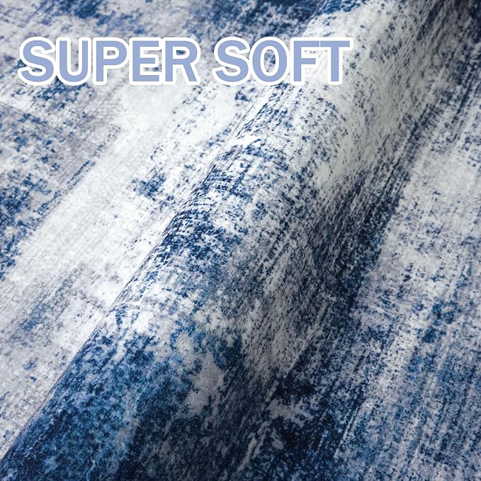 IOHOUZE Abstract Runner Rug 3x10 Ft Washable Runners - Image 6