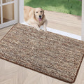 REFETONE Indoor Doormat, Front Door Mat 32"x40" Absorbent Rubber Backing Non by Refetone