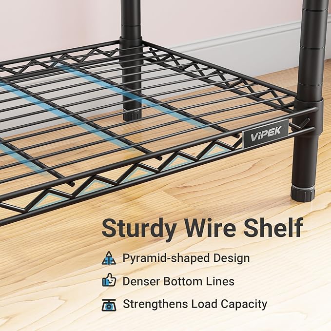 VIPEK V5C Covered Clothes Rack Heavy Duty Portable Closet Wardrobe, - Image 7