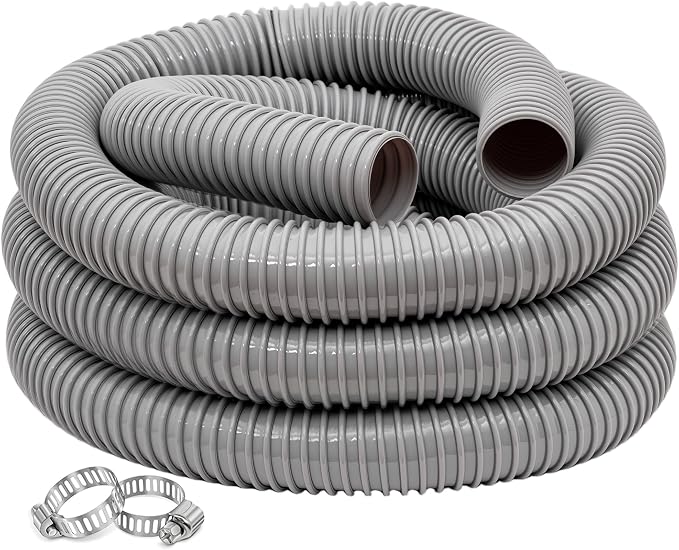 Dust Collection Hose 1.5 in × 10 ft Heavy Duty Flexible PVC Reinforced Thicken by ZY-hosetube
