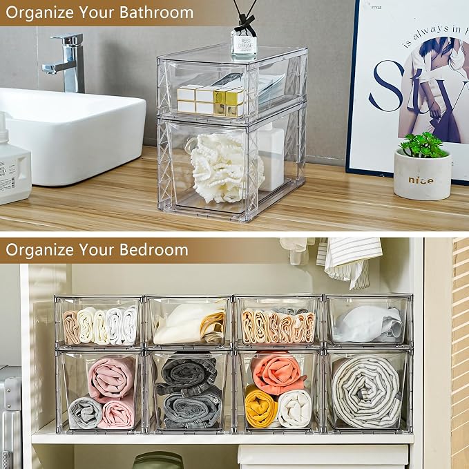 6Pack Pantry Organizers and Storage, Foods Organizer Bins - Image 8