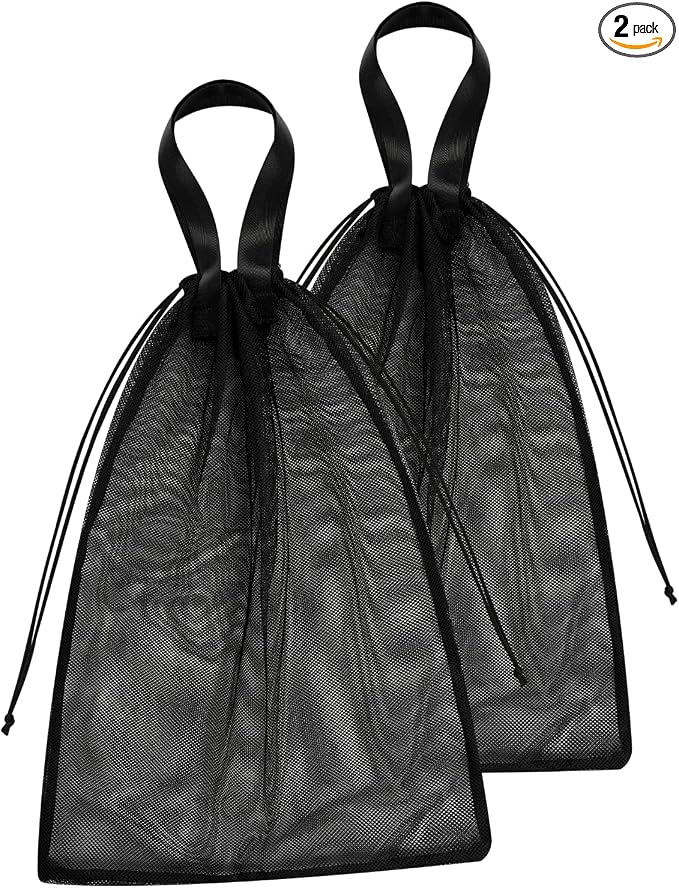 Mesh Laundry Bags with Handles & Double Drawstring Closure – Heavy Duty by Sun+Life+Style