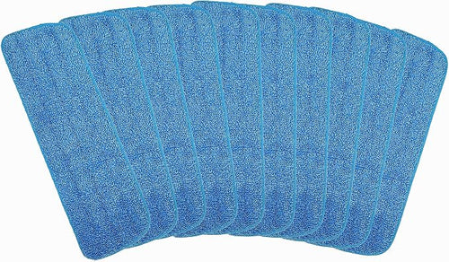 10 Pack Microfiber Spray Mop Replacement Heads by Xindejia