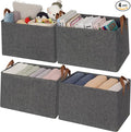 GRANNY SAYS Closet Storage Baskets, Collapsible Fabric Storage Bins by GRANNYSAYS