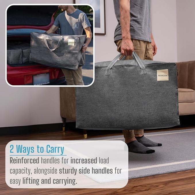 VENO 8 Pack Moving and Storage Bags, Heavy Duty, Alternative to Moving Boxes - Image 6