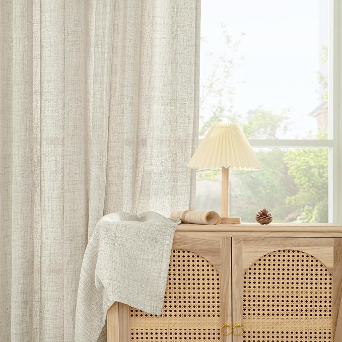 YoungsTex Linen Curtains 48 Inch Length - Image 9