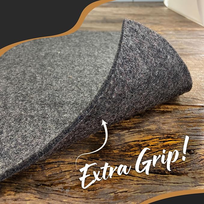Nevlers 6x9 Rug Pad Non Slip – 1/4" Thick Felt TPO Dual-Layer Grip Mat | Anti - Image 8