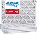 Aerostar 14x30x1 MERV 11, Pleated Air Filter, Box of 6, Made in the USA by AirFiltersDelivered