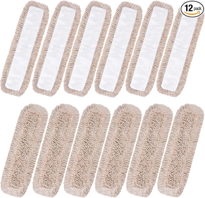 Matthew Cleaning 36'' Cotton Dust Mop Refill Washable Thick Tufted Replacement by MATTHEWCLEANINGPRODUCTS