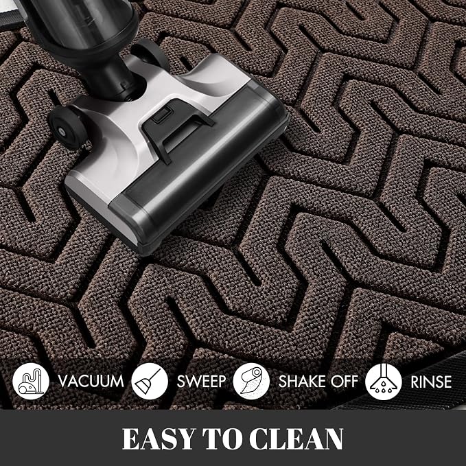 Yimobra Large Door Mat Outside Entrance 47x24, Waterproof Heavy Duty Outdoor - Image 5