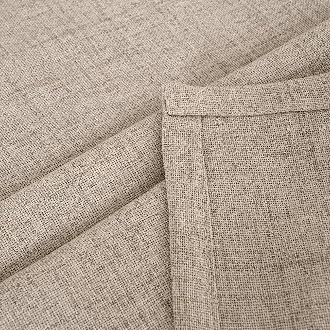 YoungsTex Dark Oatmeal Curtains 63 Inches Long - Image 8