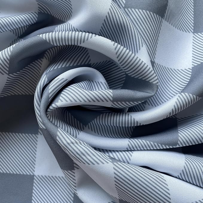 Classic Gingham Plaid Tablecloth Fabric - Image 9