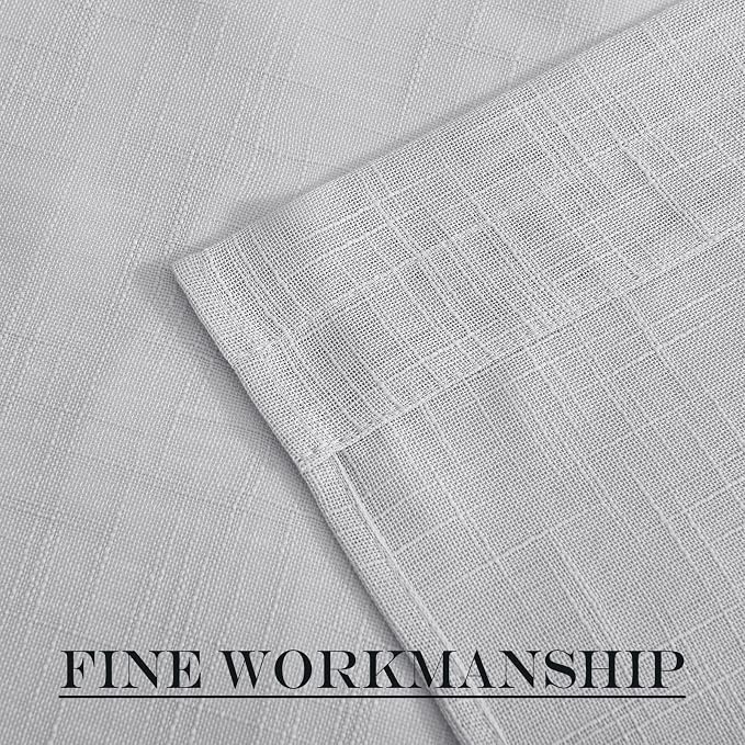 NICETOWN Sheer Door Curtains forWindow 80 Inches Long, Privacy French Door - Image 7