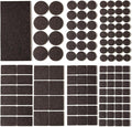Felt Furniture Pads for Hardwood Floors 129 Piece, Furnigear Anti Scratches by Furnigear