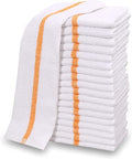 60 PC New Cotton Blend White Restaurant Bar Mops Kitchen Towels by GOLDTEXTILES