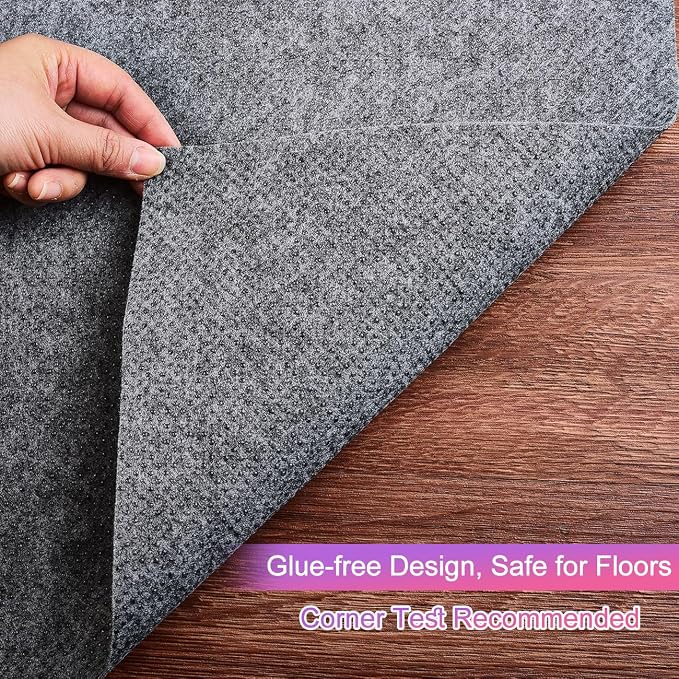 Ultra Strong Anti-Slip Thin Rug Felt Pad, Non Slip Grip Pads, Keep Your Rugs in - Image 6