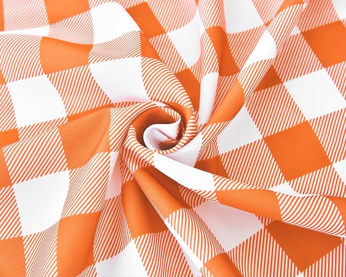Classic Gingham Plaid Tablecloth Fabric - Image 2