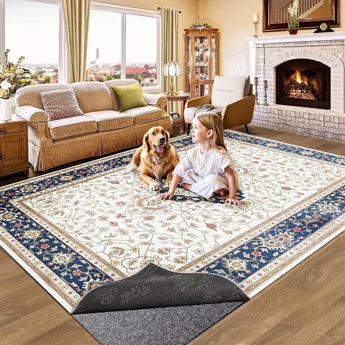 Non-Slip Rug Pads 1/4” Thick, 2x10Ft Waterproof Rugs Non Skid Rug Pad - Image 8