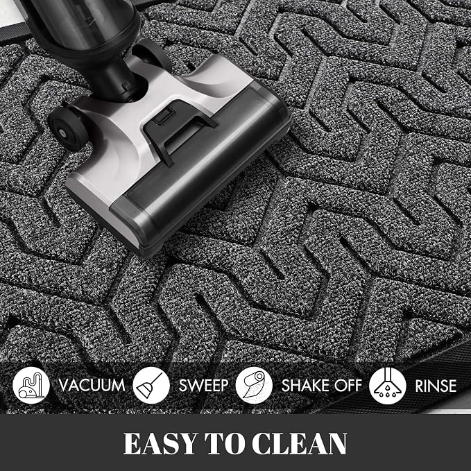 Yimobra Large Door Mat Outside Entrance 47x24, Waterproof Heavy Duty Outdoor - Image 5