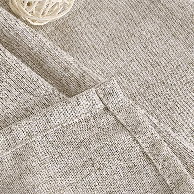 YoungsTex Linen Kitchen Curtains 36 Inches Long - Image 8