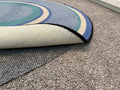 Hold-a-Rug Plush 10' Round Nonskid, Nonslip Rug Pad, Reversible Gripper by Hold-a-Rug
