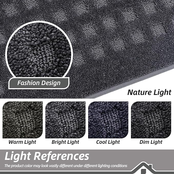 BEQHAUSE Waffle Door Mats Indoor 24"x36", Dog Mat - Image 7
