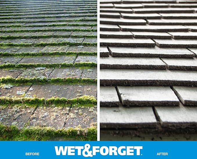 Wet & Forget Moss, & Algae Stain Remover Multi-Surface Outdoor Cleaner - Image 4