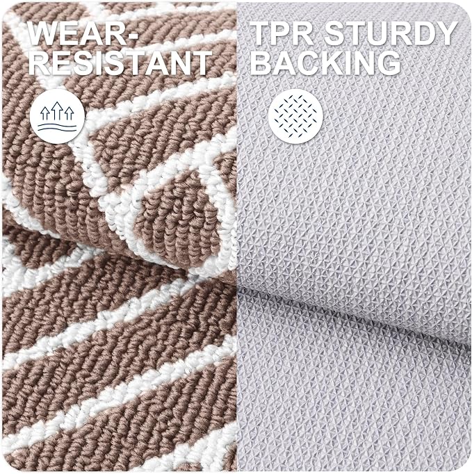 OLANLY Indoor Door Mat, 40x32 Inch, Dirt Resistant and Absorbent, Non-Slip - Image 3