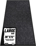 Front Door Mat Indoor Outdoor Entrance, TPR Backing Non-Slip Doormats, Low by Unknown