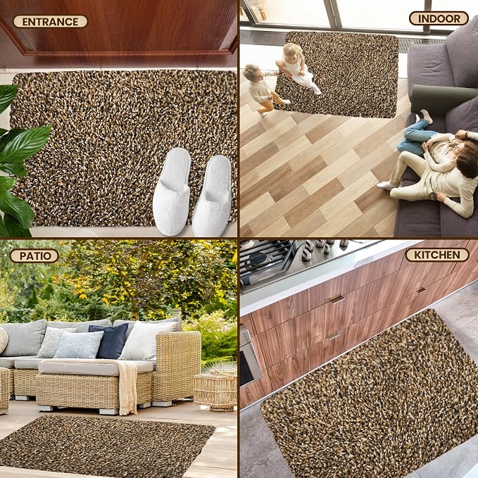 Premium Microfiber Indoor Door Mat – 36"x60" Washable Entry Mat, Waterproof - Image 7
