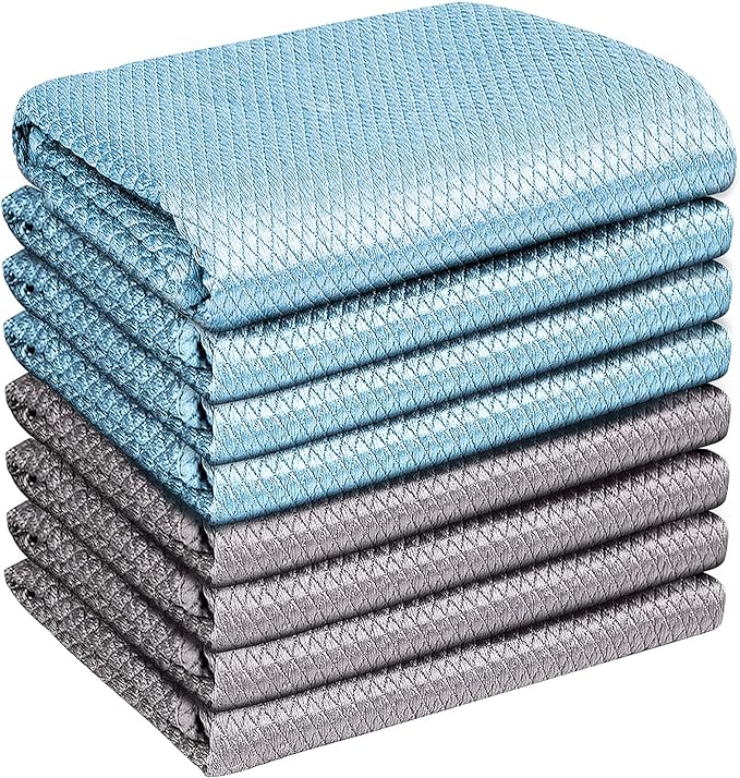 Streak Free Miracle Cleaning Cloths Easy Clean Nanoscale, Microfiber Polishing by AirlabStudio