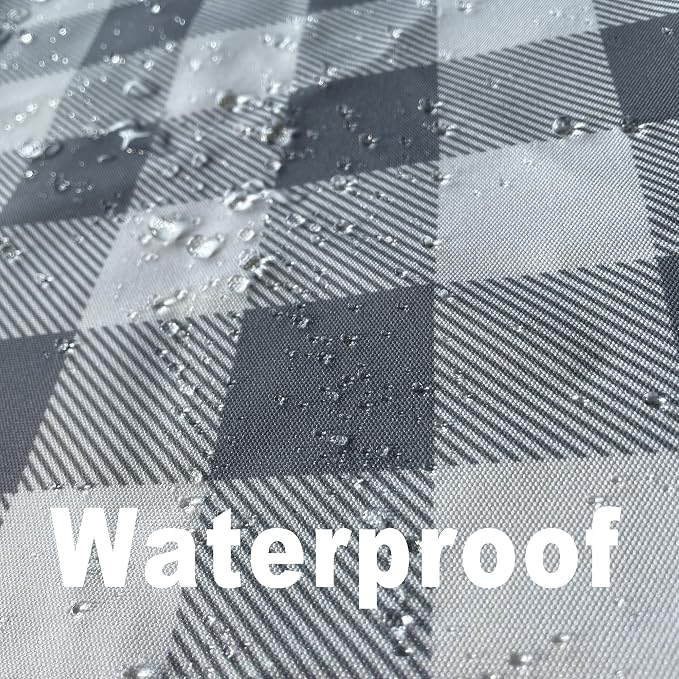 Classic Gingham Tablecloth Fabric - Image 4