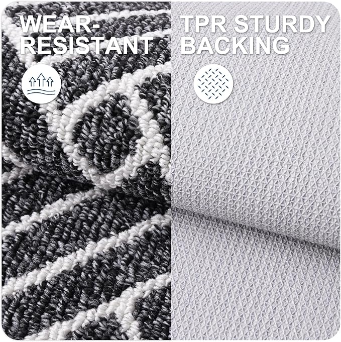 OLANLY Runner Indoor Door Mat, 47x23 Inch, Dirt Resistant and Absorbent - Image 3