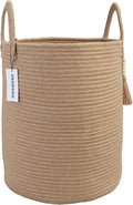 Rope Laundry Basket Laundry Hamper by XUANGUO