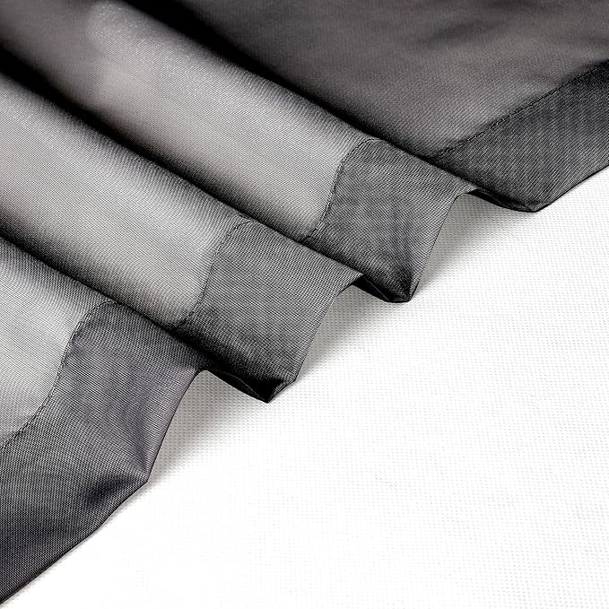 Chyhomenyc Black Sheer Scarf Valances - Image 6